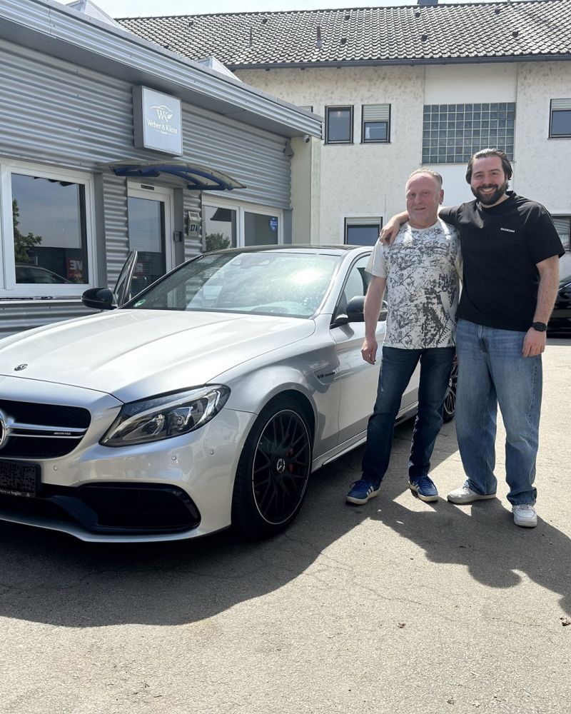 Ausgeliefertes Fahrzeug: Mercedes-Benz C 63s