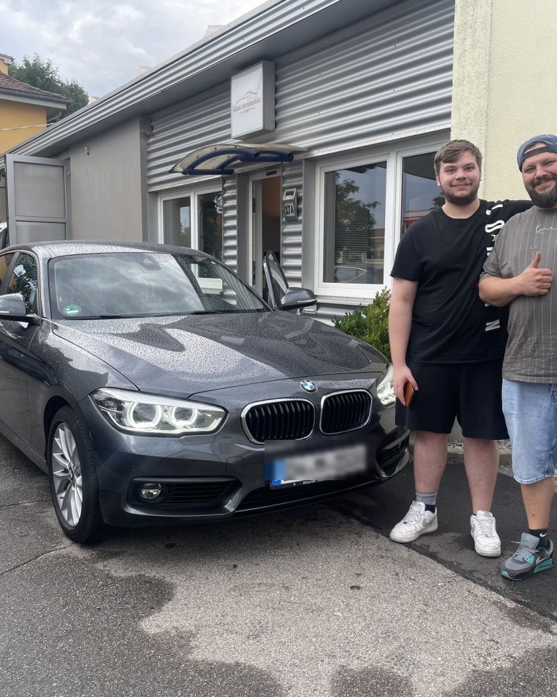 Ausgeliefertes Fahrzeug: BMW 1er